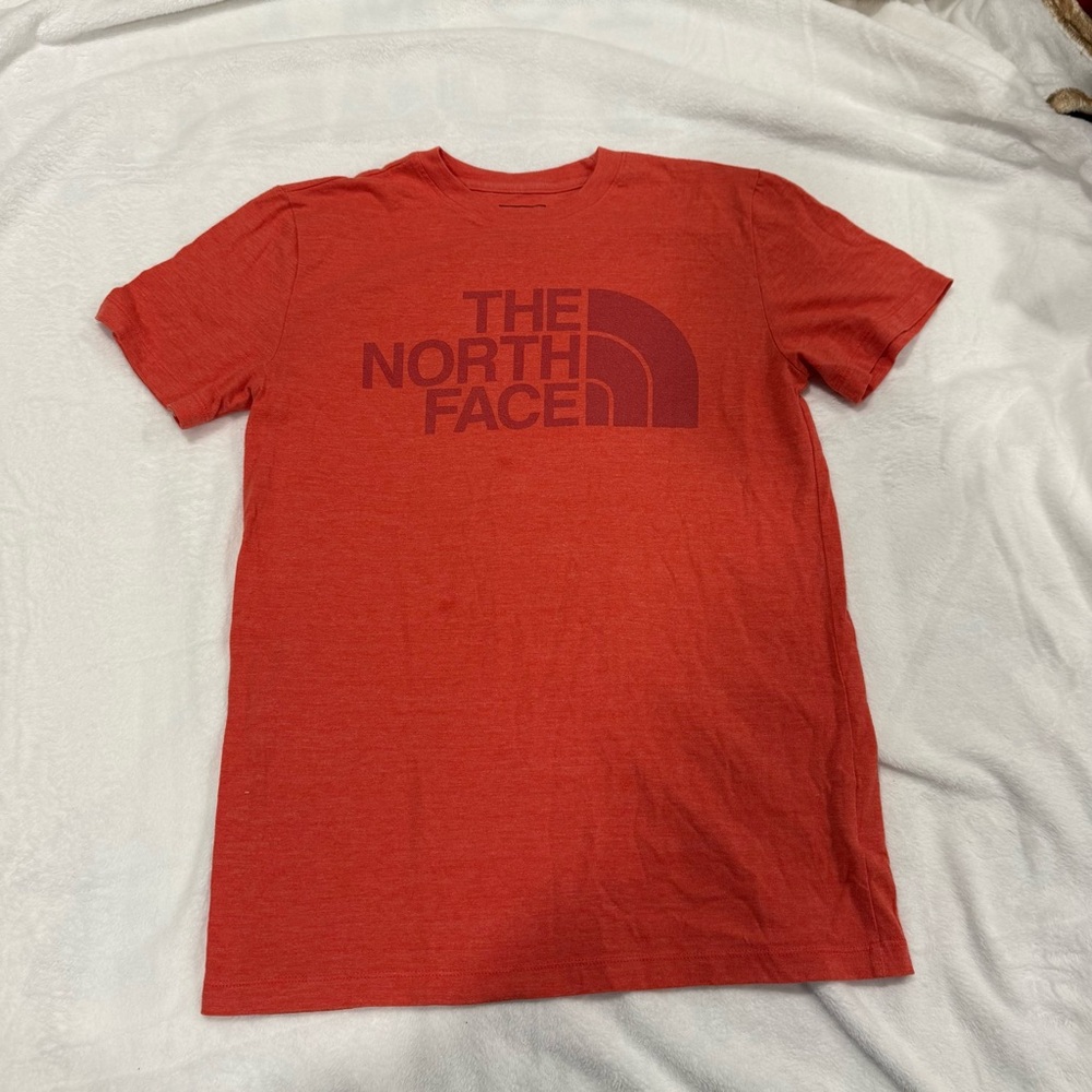 The North Face Red Short Sleeve Tee